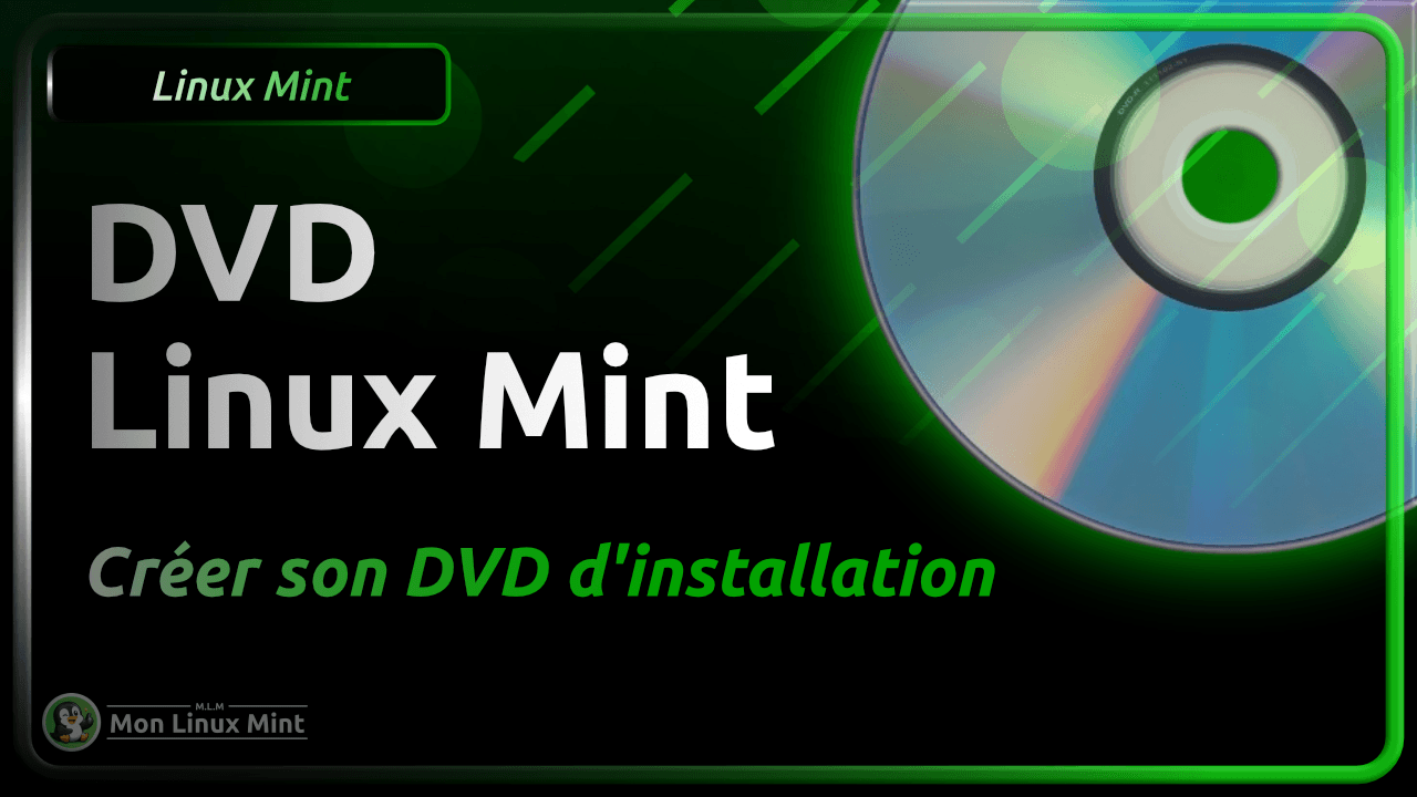 Création DVD installation Linux