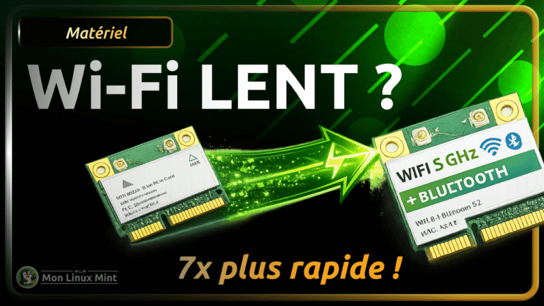Remplacement carte wifi 6